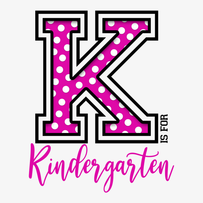 K Is For Kindergarten Ladies Fitted T-shirt | Artistshot