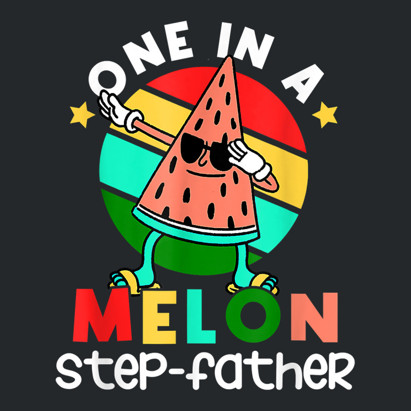 Family One In A Melon Step Father Dabbing Watermelon Summer T Shirt Crewneck Sweatshirt by ebonycry | Artistshot