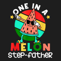 Family One In A Melon Step Father Dabbing Watermelon Summer T Shirt Classic T-shirt | Artistshot