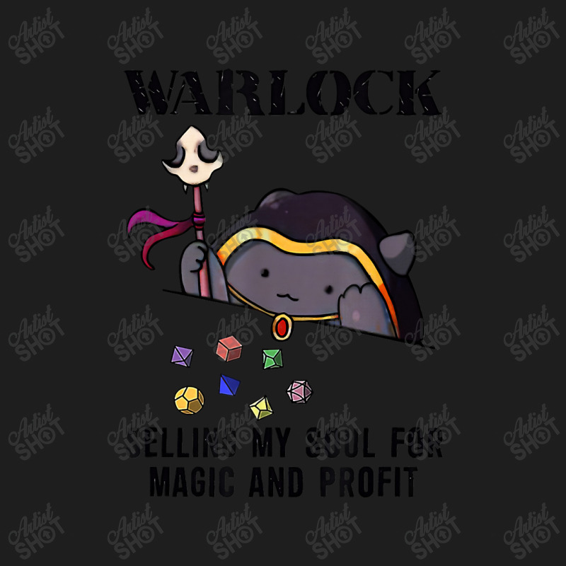 Dnd Dm Gaming Cat Warlock Funny Classic T-shirt by criticizematter | Artistshot