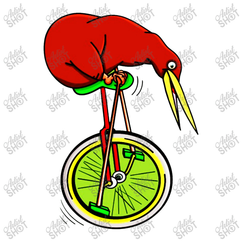 Kiwi Riding A Bike Crop Top | Artistshot