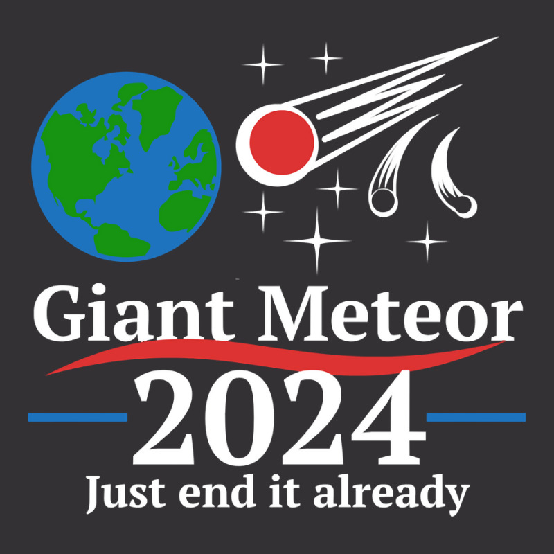 Giant Meteor 2024 Just End It Already Long Sleeve T Shirt Vintage Short | Artistshot