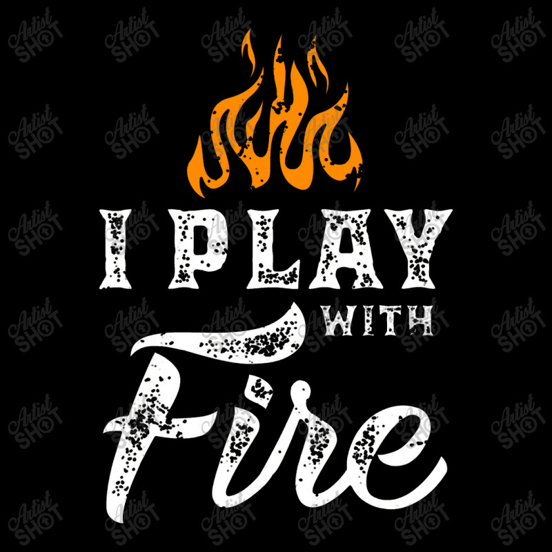 I Play With Fire Pyromaniac Welder Scout Camper Funny Gift Kids Cap by celanasubek | Artistshot