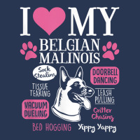 Dog Anatomy Of A Belgian Malinois T Shirt Men Denim Jacket | Artistshot