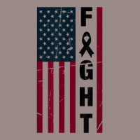 Fight Cancer Awareness T Shirts American Flag Grey Matters T Shirt Vintage T-shirt | Artistshot