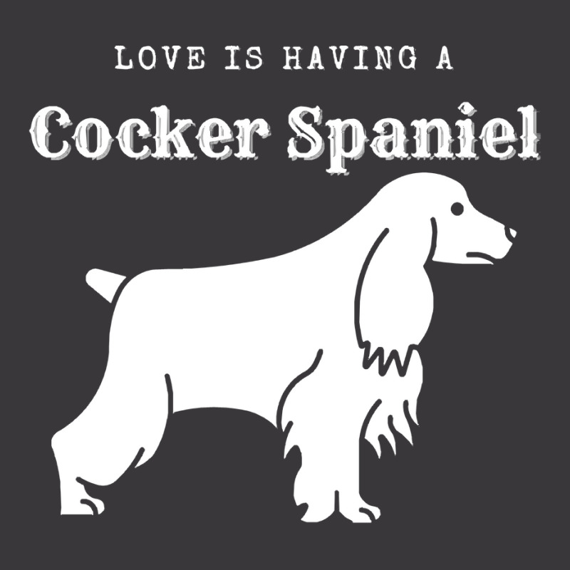 Cocker Spaniel T  Shirt Love Is Having A Cocker Spaniel T  Shirt Ladies Curvy T-Shirt by thymeartiste | Artistshot