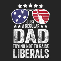 Mens Just A Regular Dad Trying Not To Raise Liberals Republican Tank T Unisex Hoodie | Artistshot