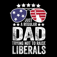 Mens Just A Regular Dad Trying Not To Raise Liberals Republican Tank T Zipper Hoodie | Artistshot