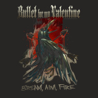 Bullet For My Valentine – Scream Aim Fire Crow Tank Top Ladies Fitted T-shirt | Artistshot