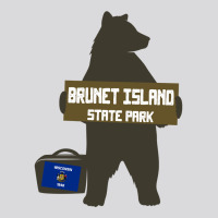 Brunet Island State Park Wisconsin Hitchhiking Bear Long Sleeve T Shir Women's Triblend Scoop T-shirt | Artistshot