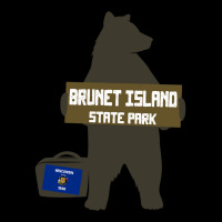 Brunet Island State Park Wisconsin Hitchhiking Bear Long Sleeve T Shir Legging | Artistshot