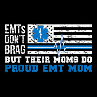 Emt Mom Proud Emergency Medical Technician Mama T Shirt Pocket T-shirt | Artistshot