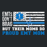 Emt Mom Proud Emergency Medical Technician Mama T Shirt Crewneck Sweatshirt | Artistshot