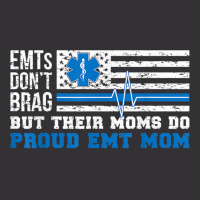 Emt Mom Proud Emergency Medical Technician Mama T Shirt Vintage Short | Artistshot