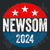 Gavin Newsom 2024 Presidential Crewneck Sweatshirt | Artistshot