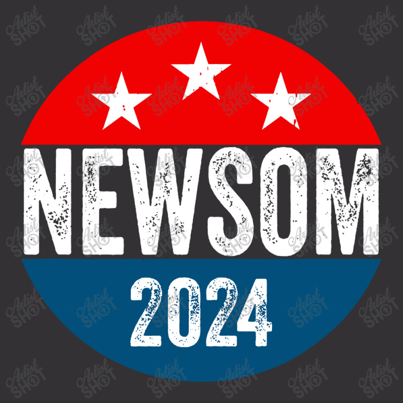 Gavin Newsom 2024 Presidential Vintage Short by Palisade | Artistshot