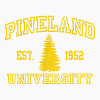 Pineland University Yellow Lettered Heavy Cotton Shirt T Shirt T-shirt | Artistshot