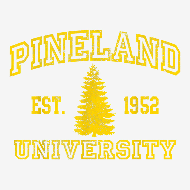 Pineland University Yellow Lettered Heavy Cotton Shirt T Shirt Adjustable Cap | Artistshot