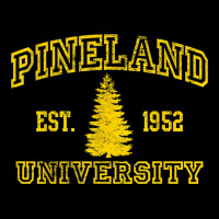 Pineland University Yellow Lettered Heavy Cotton Shirt T Shirt Fleece Short | Artistshot