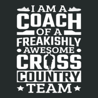 I Am A Coach Cross Country Team Track And Field Running Pullover Women's Triblend Scoop T-shirt | Artistshot