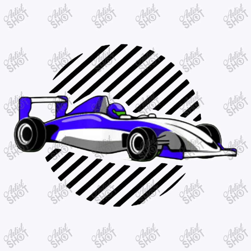 Blue Formula Racing Tank Top by CRV | Artistshot