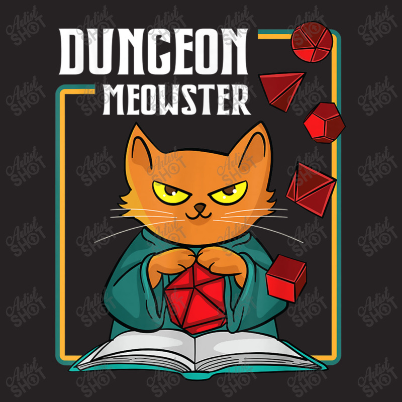 Dnd Dungeon Meowster Rpg Tabletop Gaming Dm Role Player Vintage Cap by criticizematter | Artistshot