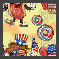 Patriotic Hotdog Ice Cream Donat Vintage T-shirt | Artistshot