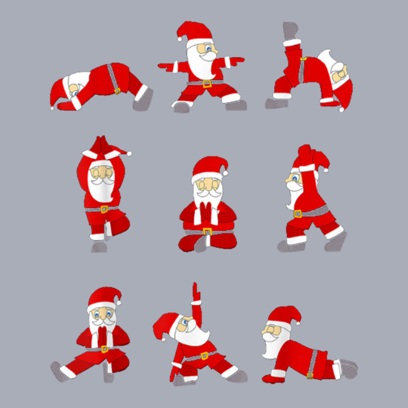 Funny Santa Christmas Yoga Positions Tank Dress by saterseim | Artistshot