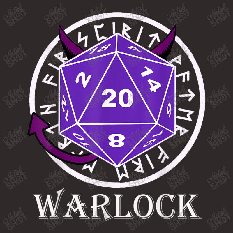 Dnd D20 Dice Warlock Rpg Class Tabletop Roleplaying Game Racerback Tank by urethrapricey | Artistshot