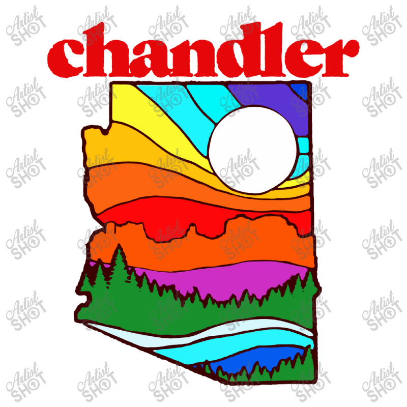 Chandler Arizona Vintage Nature Design Zipper Hoodie | Artistshot