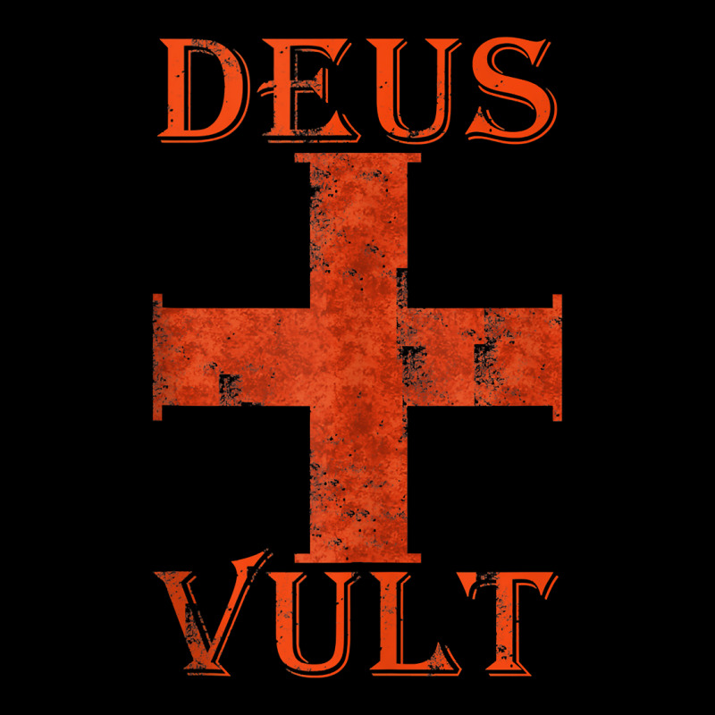 Mens Deus Vult Crusade Medieval Cross Templar Knighthood Tank Top Kids Cap | Artistshot