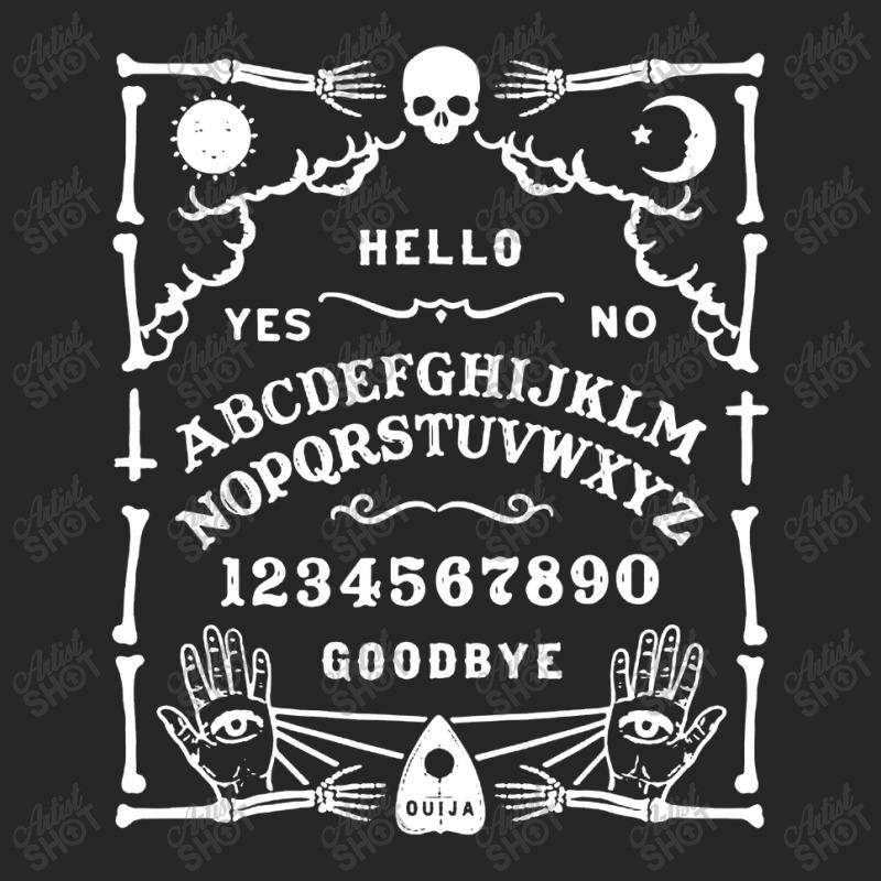 Ouija Board Ladies Fitted T-Shirt by Alitaz | Artistshot