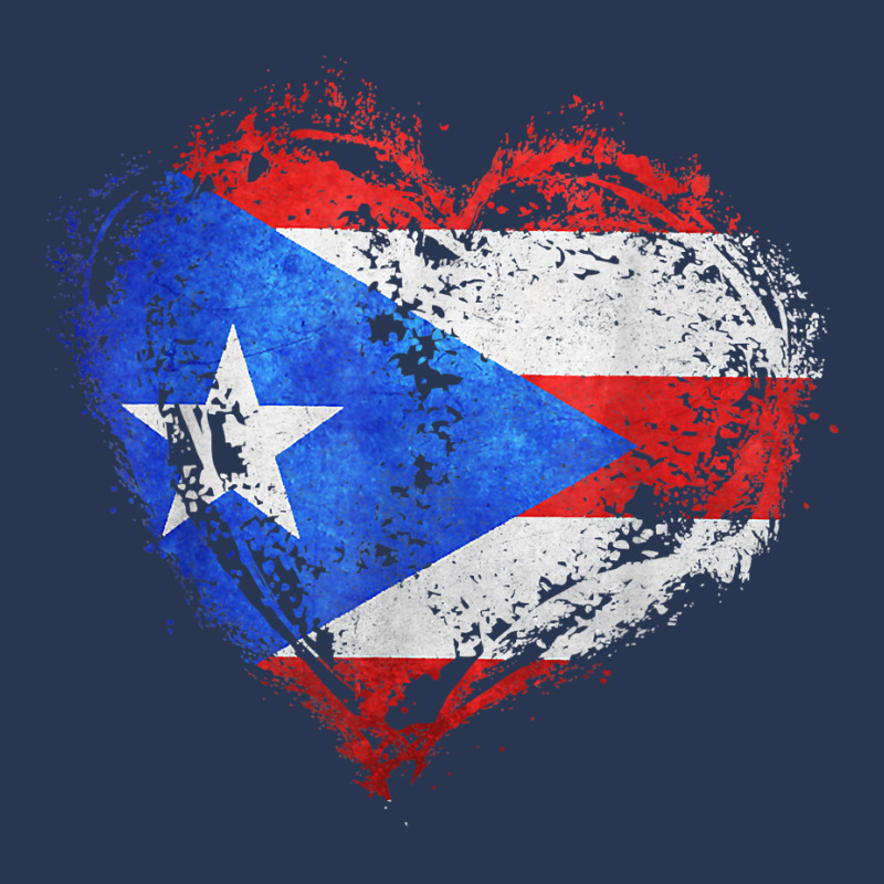 Puerto Rican Flag Vintage Puerto Rico Heart Valentines Day T Shirt Ladies Denim Jacket | Artistshot