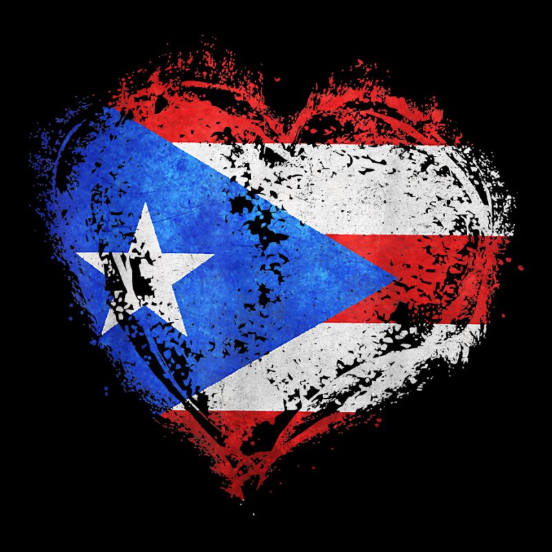 Puerto Rican Flag Vintage Puerto Rico Heart Valentines Day T Shirt Maternity Scoop Neck T-shirt | Artistshot