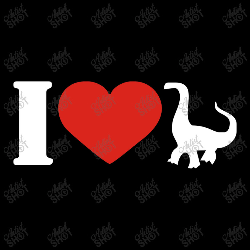 I Love Dinosaurs Funny Wild Animal Zipper Hoodie | Artistshot