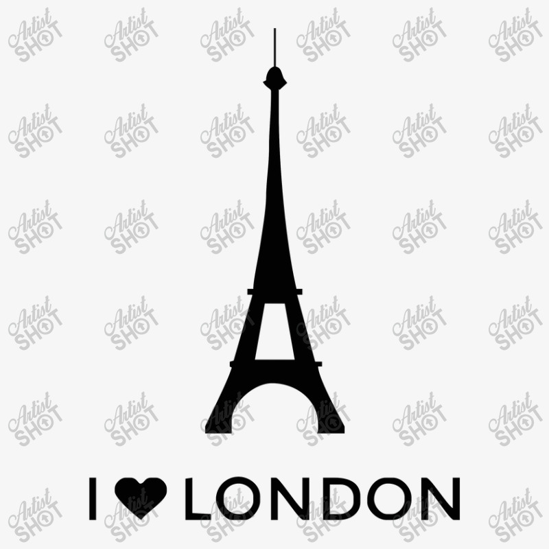 I Love London Funny Ladies Fitted T-Shirt by heart eye | Artistshot