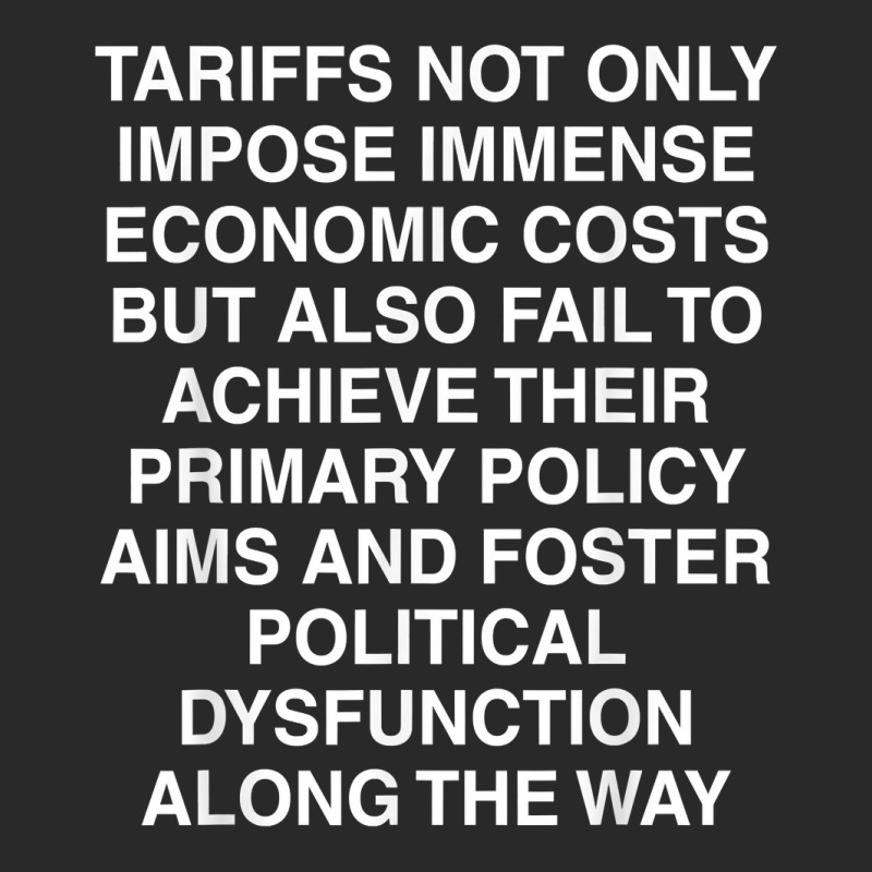 Tariffs Foster Political Dysfunction   Trump 2 Sided Shirt Toddler T-shirt | Artistshot