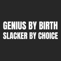 Genius By Birth Slacker By Choice T Shirt Women's Pajamas Set | Artistshot