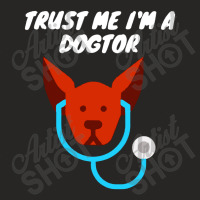 Funny Trust Me I'm A Dogtor Medical Ladies Fitted T-shirt | Artistshot