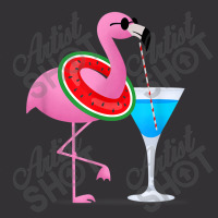 Flamingo Flamingo Drink Hello Summer Time Funny For Kids Vintage Hoodie | Artistshot