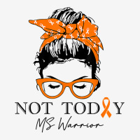 Womens Multiple Sclerosis Awareness Messy Bun Ms Warrior T Shirt Baby Bibs | Artistshot