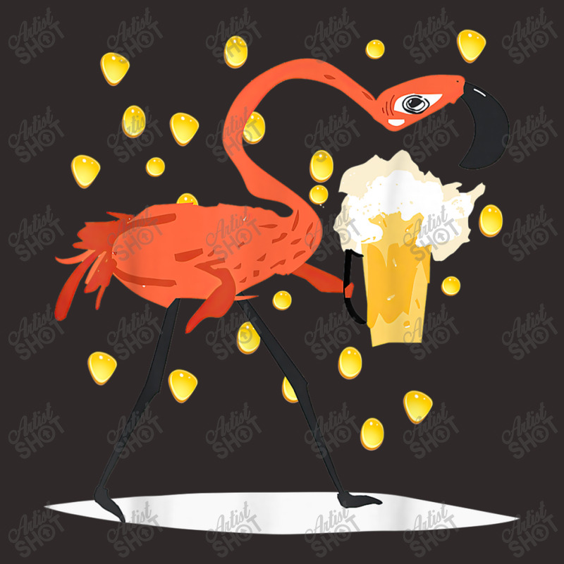 Flamingo Flamingo Drinks Beer Beer Lover Beer Day Racerback Tank by criticizematter | Artistshot