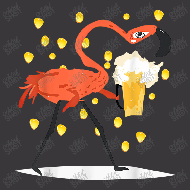 Flamingo Flamingo Drinks Beer Beer Lover Beer Day Ladies Curvy T-Shirt by criticizematter | Artistshot