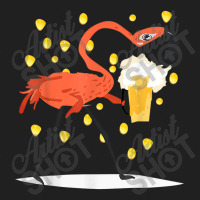 Flamingo Flamingo Drinks Beer Beer Lover Beer Day Ladies Polo Shirt | Artistshot