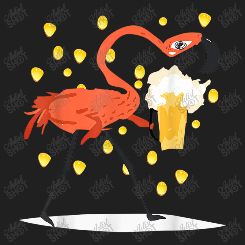 Flamingo Flamingo Drinks Beer Beer Lover Beer Day Ladies Polo Shirt by criticizematter | Artistshot