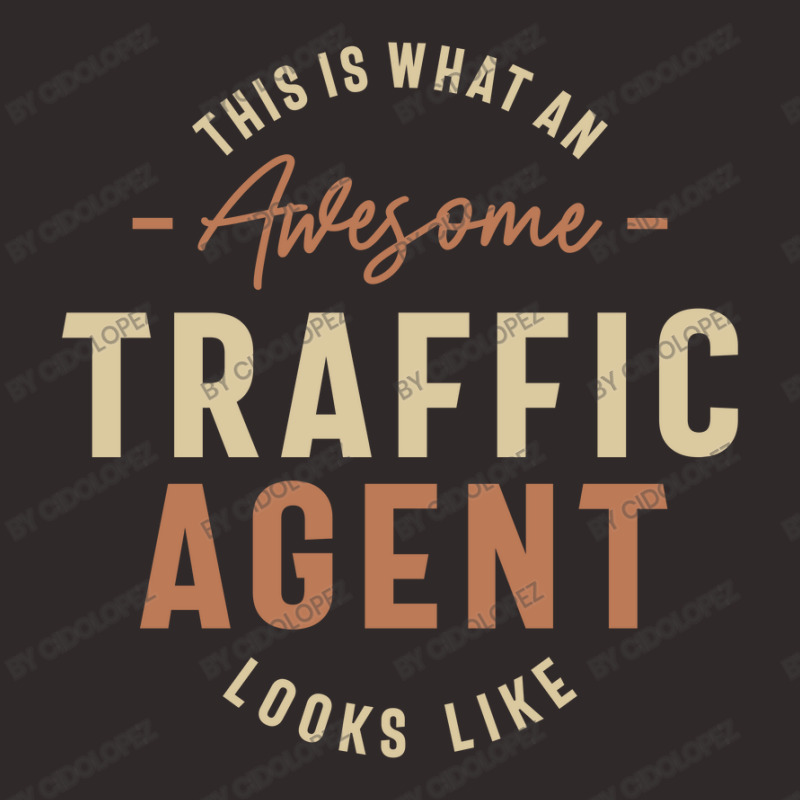 Funny Awesome Traffic Agent Job Occupation Racerback Tank by cidolopez | Artistshot