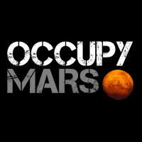 Elon Musk Occupy Mars V-neck Tee | Artistshot