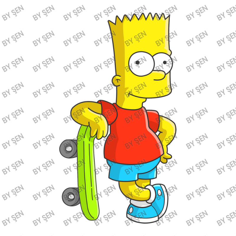 Bart Simpson Maternity Scoop Neck T-shirt by ŞEN | Artistshot