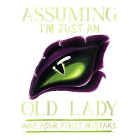 Womens Assuming I'm Just An Old Lady Was Your First Mistake Dragon V N Women's Pajamas Set | Artistshot