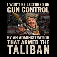 I Won't Be Lectured On Gun Control Shirt Funny Biden Taliban T Shirt Youth Hoodie | Artistshot